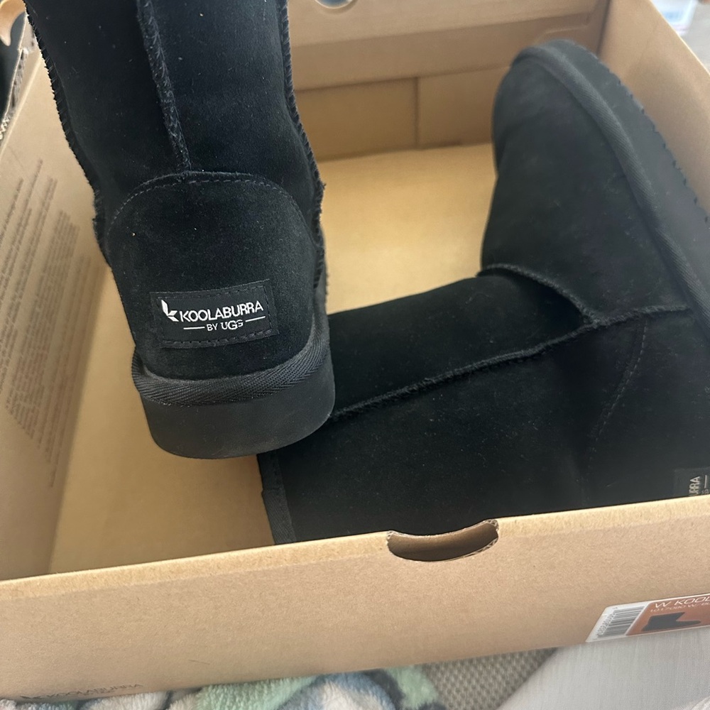 Koolaburra by UGG Classic Black Suede Boots
